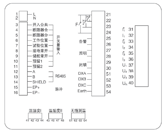 Ankyriasd 320高壓開關柜溫度測控裝置