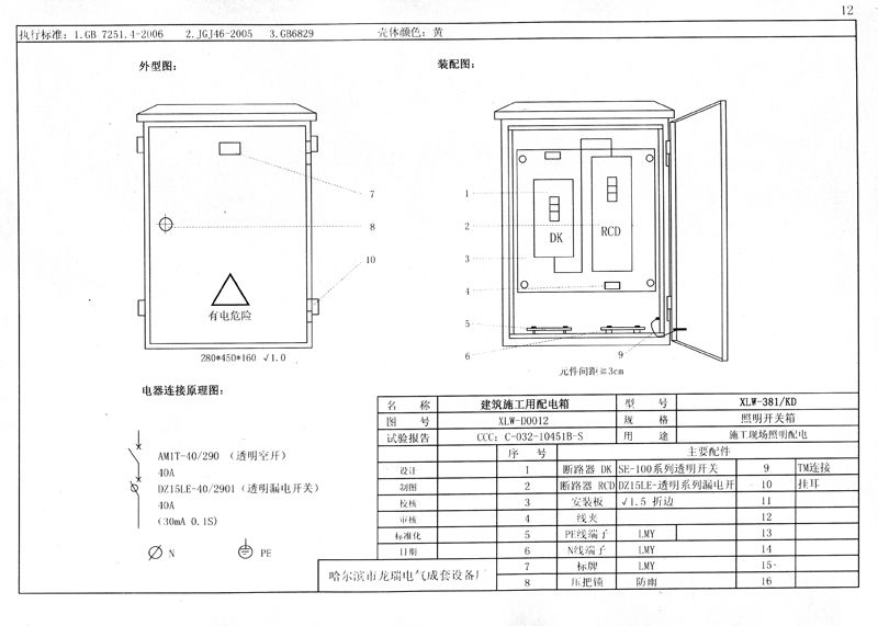 施工現(xiàn)場臨時用電配電箱(機柜)標準化配置圖集！