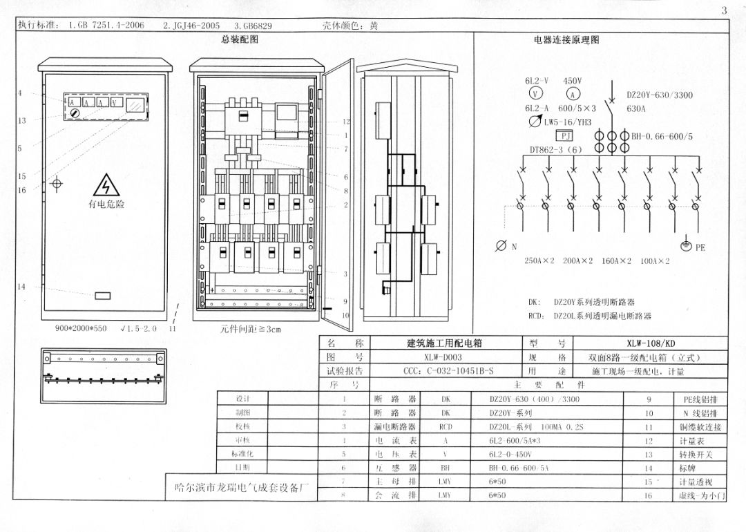 施工現(xiàn)場臨時用電配電箱(機柜)標準化配置圖集！