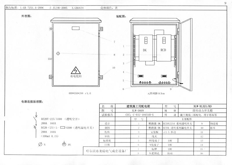 施工現場臨時用電配電箱(機柜)標準化配置圖集，只有這一個！